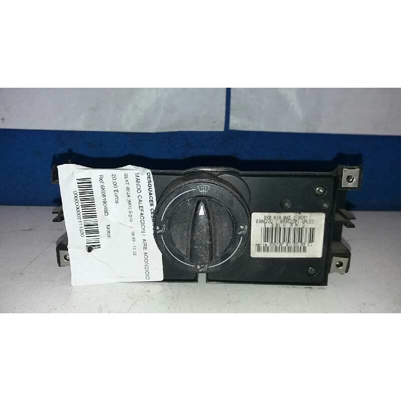 Recambio de mando calefaccion / aire acondicionado para seat ibiza (6k1) signo referencia OEM IAM 6K0819045D  