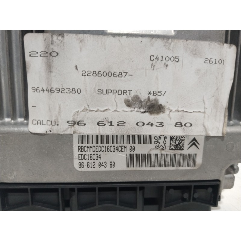 CENTRALITA MOTOR UCE 9661204380  - imagen 3