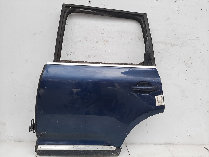 Recambio de puerta trasera izquierda para volkswagen touareg (7la) tdi v10 referencia OEM IAM  AZUL 
