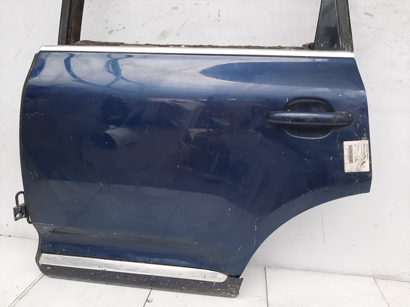Recambio de puerta trasera izquierda para volkswagen touareg (7la) tdi v10 referencia OEM IAM  AZUL 