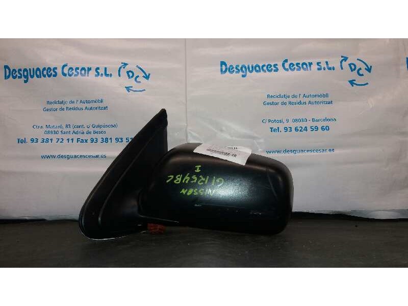 Recambio de retrovisor izquierdo para nissan almera (n15) gx referencia OEM IAM 963021N600 ELECTRICO NEGRO