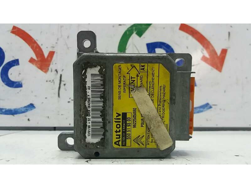 Recambio de centralita airbag para citroën xantia berlina 1.9 td sx referencia OEM IAM 550519300 96922585880 