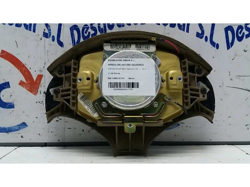 Recambio de airbag delantero izquierdo para chrysler voyager (gs) 2.5 td referencia OEM IAM 04680427AA  