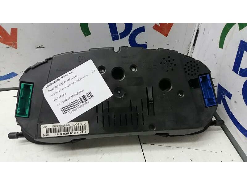 Recambio de cuadro instrumentos para skoda octavia berlina (1u2) ambiente referencia OEM IAM 1U0920810FFKZ   Recambio de cuadro instrumentos para skoda octavia berlina (1u2) ambiente referencia OEM IAM 1U0920810FFKZ