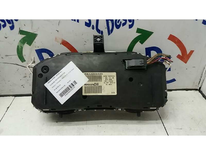 Recambio de cuadro instrumentos para renault megane ii berlina 5p 1.5 dci diesel referencia OEM IAM 8200292049   Recambio de cuadro instrumentos para renault megane ii berlina 5p 1.5 dci diesel referencia OEM IAM 8200292049