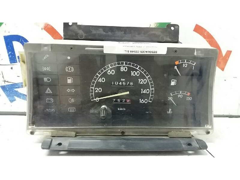 Recambio de cuadro instrumentos para fiat cinquecento (170) 0.9 cat referencia OEM IAM 832396011   Recambio de cuadro instrumentos para fiat cinquecento (170) 0.9 cat referencia OEM IAM 832396011