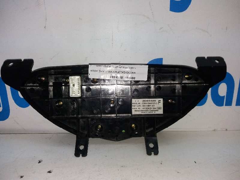 Recambio de mando calefaccion / aire acondicionado para nissan primera berlina (p12) acenta referencia OEM IAM 28395BA000 412263