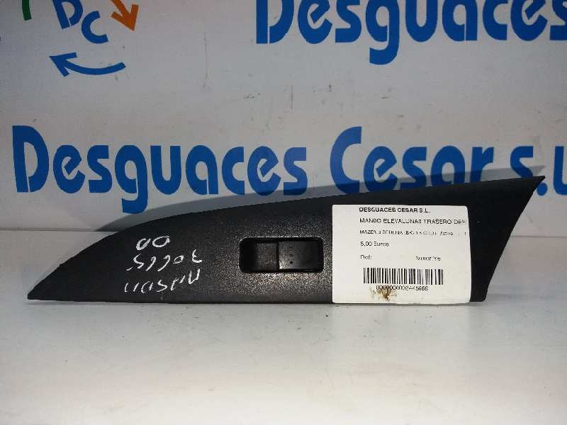 Recambio de mando elevalunas trasero derecho para mazda 3 berlina (bk) 1.6 crdt active referencia OEM IAM   