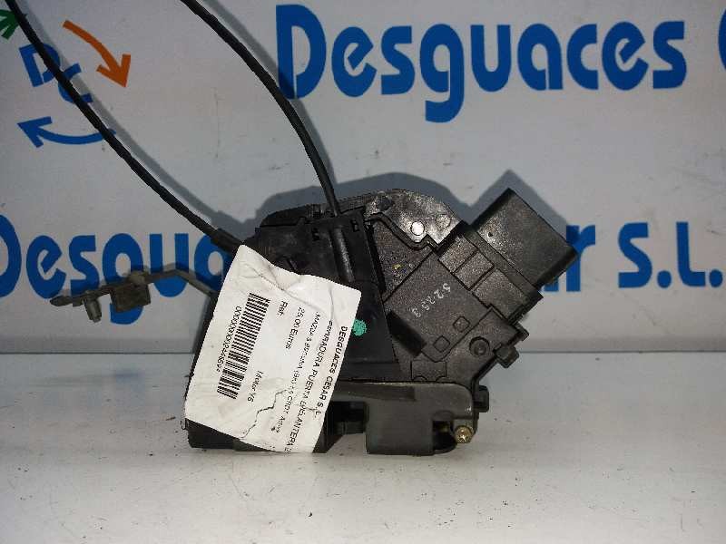 Recambio de cerradura puerta delantera izquierda para mazda 3 berlina (bk) 1.6 crdt active referencia OEM IAM   