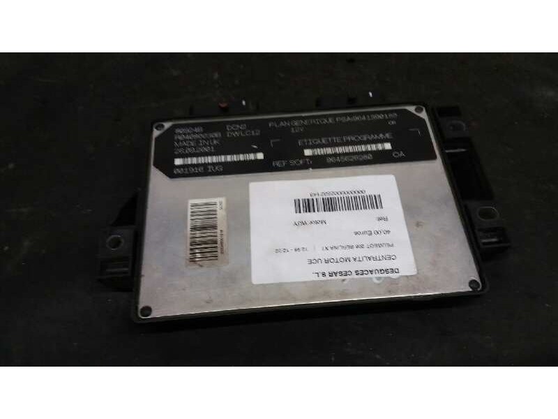 Recambio de centralita motor uce para peugeot 206 berlina xt referencia OEM IAM 9645626280  