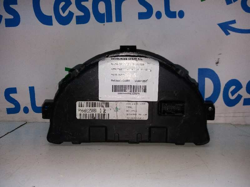 Recambio de cuadro instrumentos para citroën c2 empresa referencia OEM IAM 9660225880  