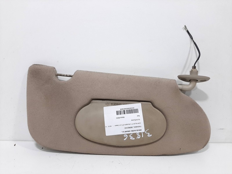 Recambio de parasol derecho para chrysler pt cruiser (pt) 2.0 classic referencia OEM IAM   