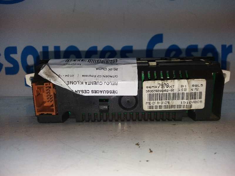 Recambio de reloj cuenta kilometros para citroën c2 empresa referencia OEM IAM  96597970XT 