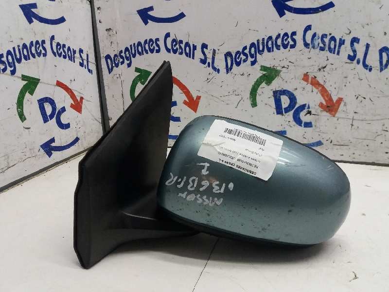 Recambio de retrovisor izquierdo para nissan almera tino (v10m) mar referencia OEM IAM  ELECTRICO VERDE