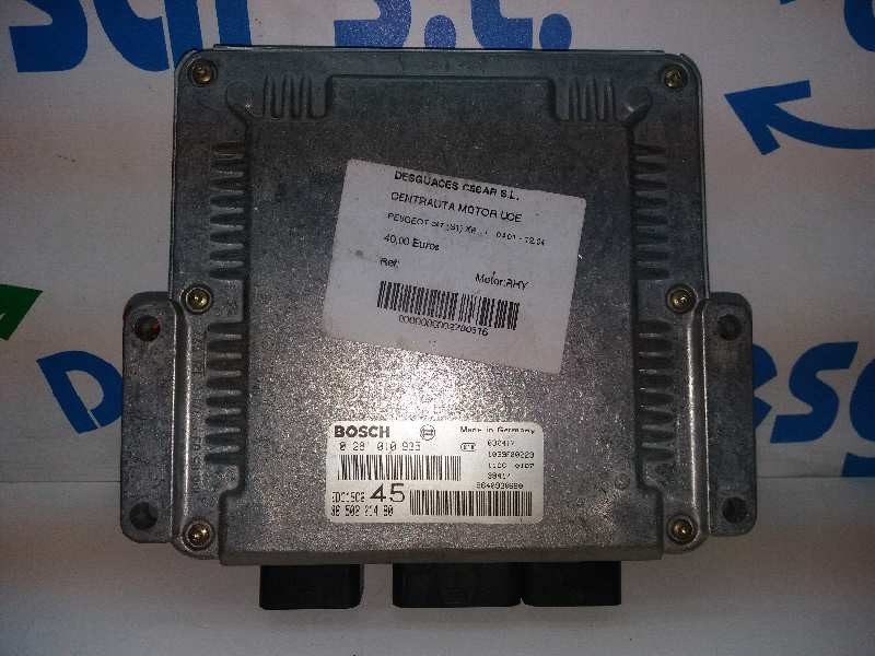 Recambio de centralita motor uce para peugeot 307 (s1) xr referencia OEM IAM 0281010935 9650221480 