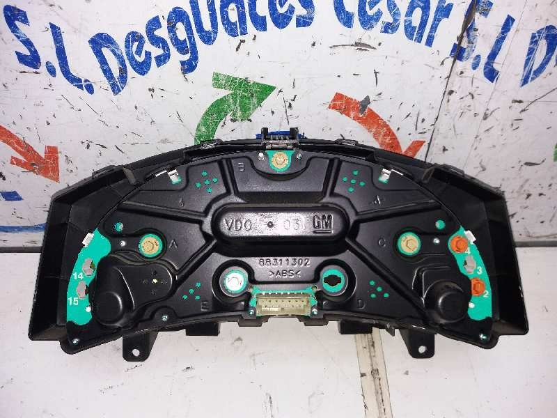 Recambio de cuadro instrumentos para opel meriva blue line referencia OEM IAM 87001437 88311302 