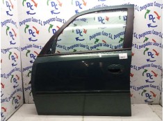 Recambio de puerta delantera izquierda para opel meriva blue line referencia OEM IAM  VERDE 