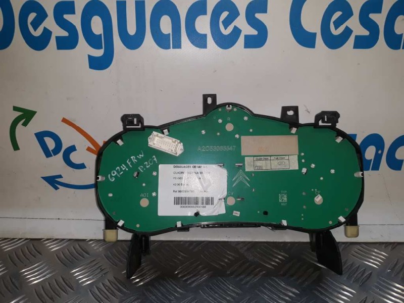 Recambio de cuadro instrumentos para peugeot 207 referencia OEM IAM 9662904780 9662904780 