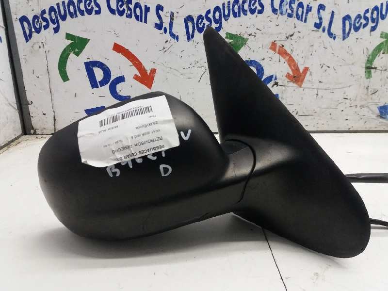 Recambio de retrovisor derecho para seat ibiza (6k) s referencia OEM IAM  MANUAL NEGRO