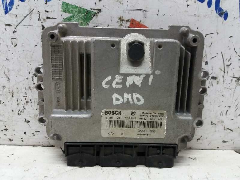 Recambio de centralita motor uce para renault megane ii berlina 5p dynamique referencia OEM IAM 0281011776  