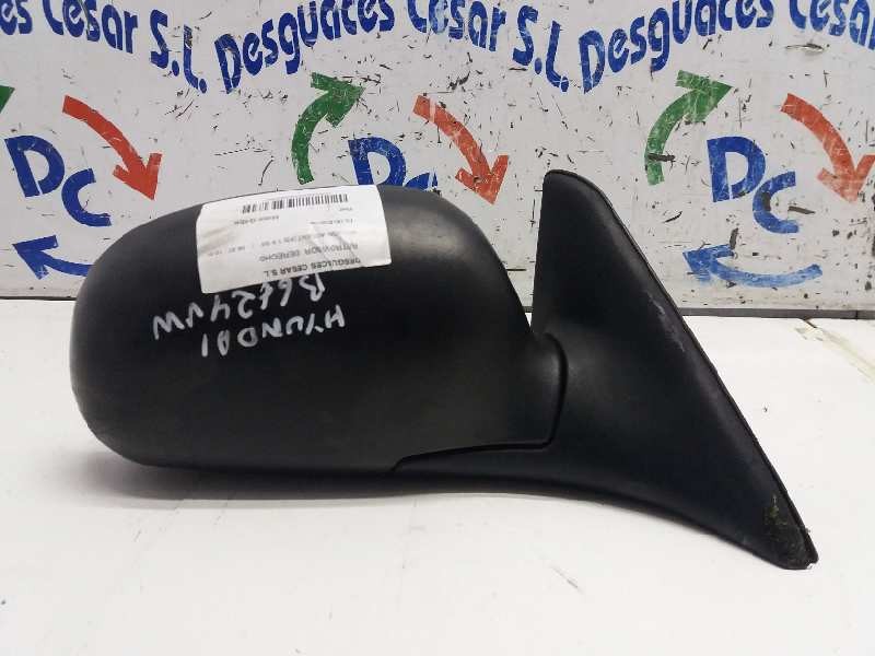 Recambio de retrovisor derecho para hyundai accent (x3) 1.5 gs referencia OEM IAM  MANUAL NEGRO