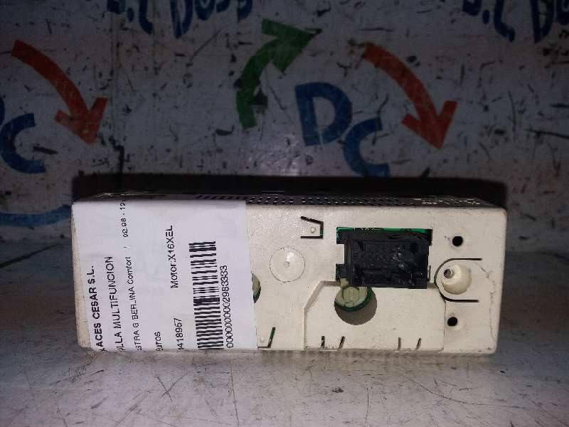 Recambio de pantalla multifuncion para opel astra g berlina comfort referencia OEM IAM 24418957  