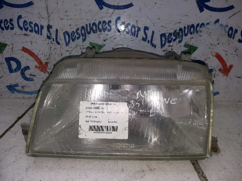 Recambio de faro izquierdo para renault 19 hatchback (b/c53) txe kat referencia OEM IAM 7701042951  