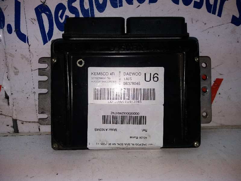Recambio de centralita motor uce para daewoo nubira berlina se (1999) referencia OEM IAM   