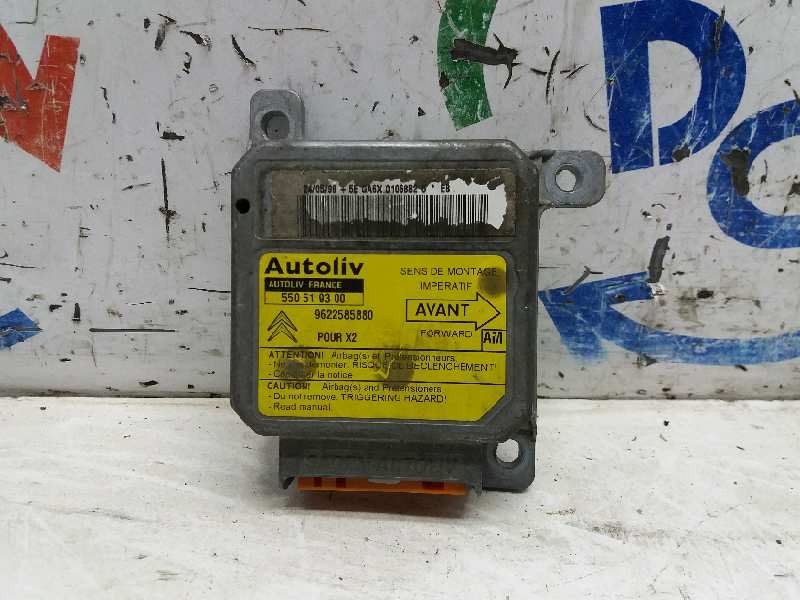 Recambio de centralita airbag para citroën xantia berlina 1.9 td sx referencia OEM IAM 550519300 9622585880 