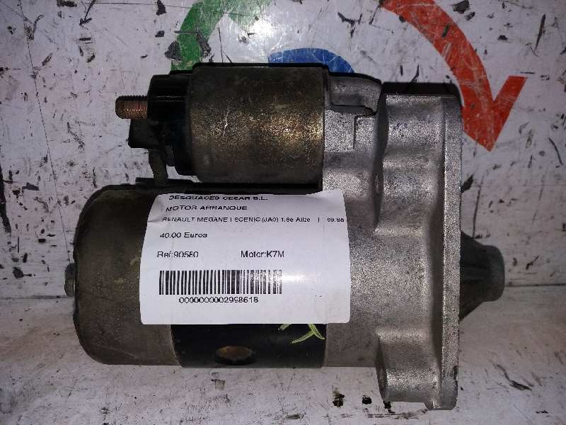 Recambio de motor arranque para renault megane i scenic (ja0) 1.6e alize referencia OEM IAM 90580  