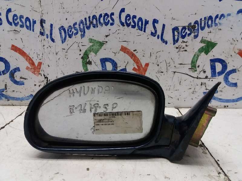 Recambio de retrovisor izquierdo para hyundai lantra berlina (rd) 1.8 cat referencia OEM IAM  AZUL ELECTRICO