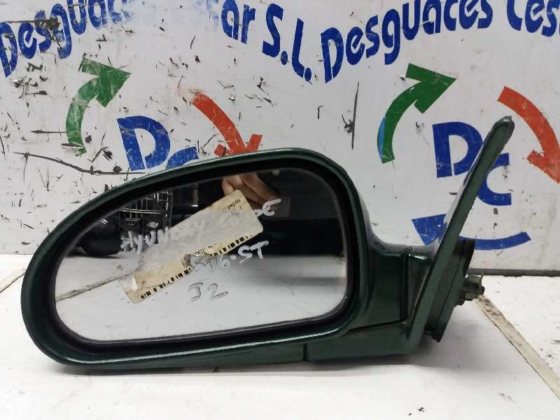 Recambio de retrovisor izquierdo para hyundai coupe (rd) 2.0 16v cat referencia OEM IAM  VERDE ELECTRICO