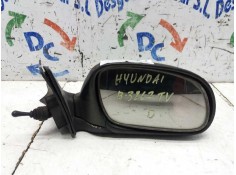 Recambio de retrovisor derecho para hyundai accent (x3) 1.3 12v cat referencia OEM IAM  MANUAL NEGRO