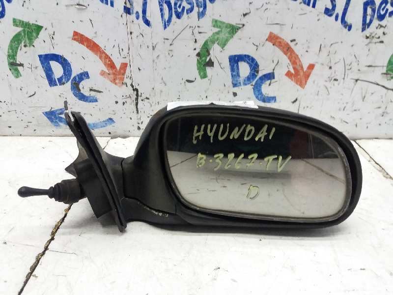 Recambio de retrovisor derecho para hyundai accent (x3) 1.3 12v cat referencia OEM IAM  MANUAL NEGRO