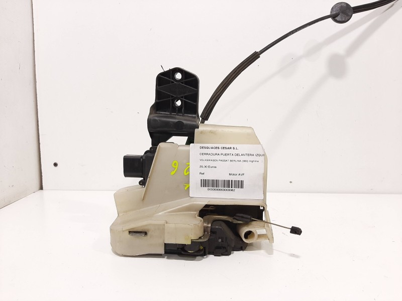 Recambio de cerradura puerta delantera izquierda para volkswagen passat berlina (3b3) highline referencia OEM IAM  8 PINES 