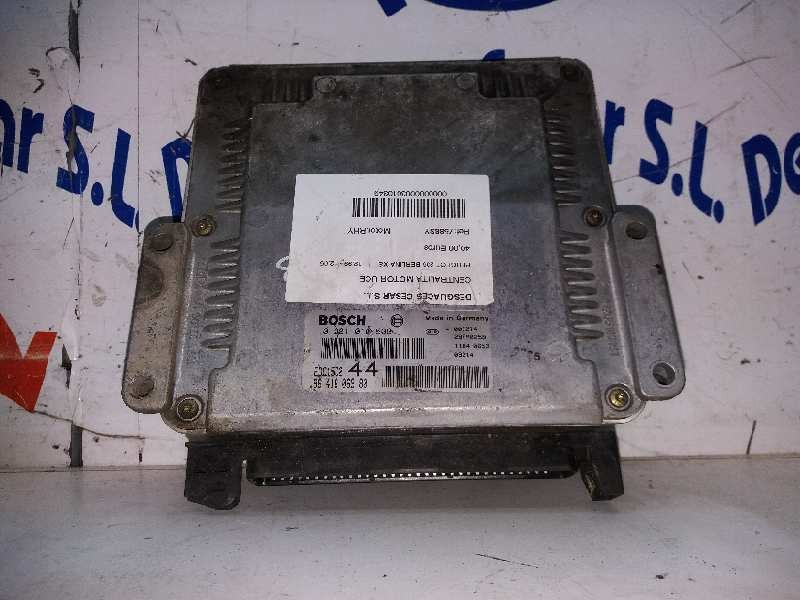 Recambio de centralita motor uce para peugeot 206 berlina xs referencia OEM IAM 7588SY  