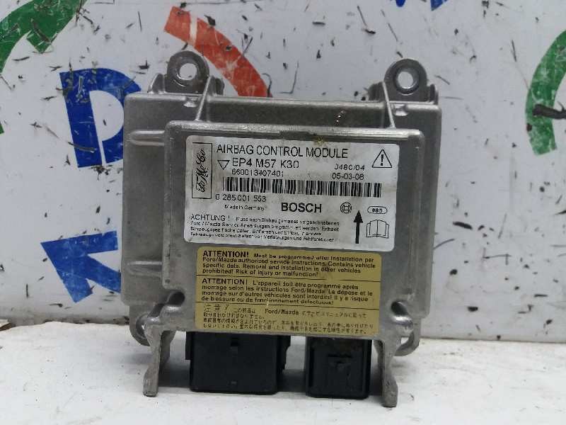 Recambio de centralita airbag para mazda 3 berlina (bk) 1.6 crdt active referencia OEM IAM 0285001553 BP4M57K30 
