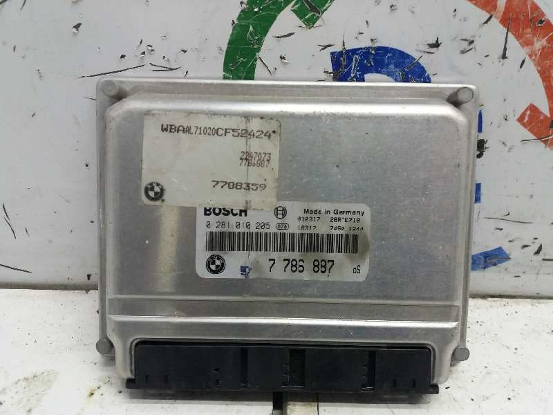 Recambio de centralita motor uce para bmw serie 3 touring (e46) 320d referencia OEM IAM 0281010205  