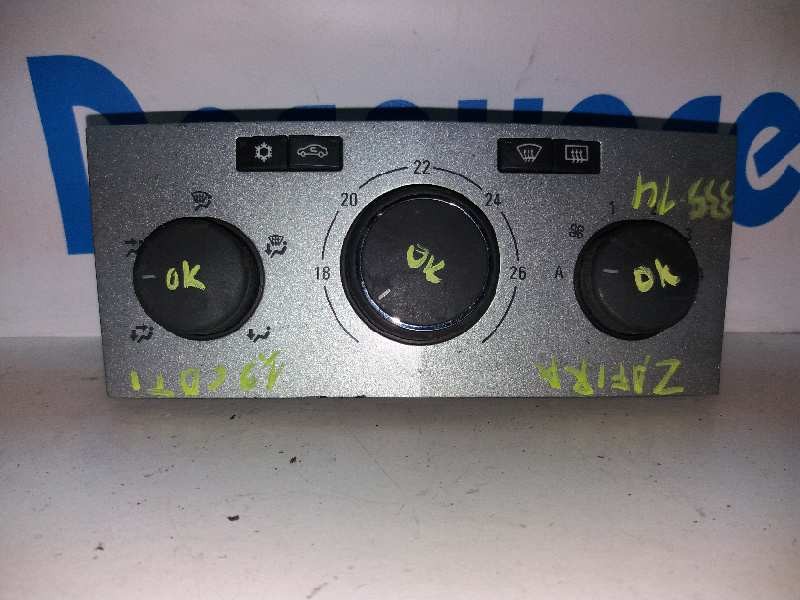 Recambio de mando calefaccion / aire acondicionado para opel zafira b cosmo referencia OEM IAM 13250616  