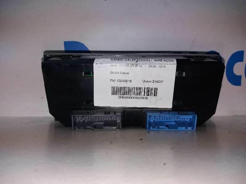 Recambio de mando calefaccion / aire acondicionado para opel zafira b cosmo referencia OEM IAM 13250616  