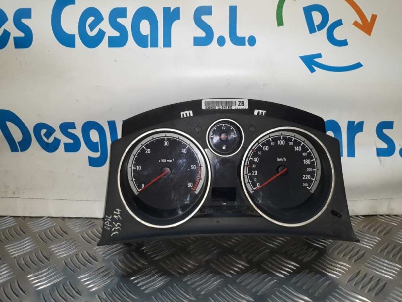 Recambio de cuadro instrumentos para opel zafira b cosmo referencia OEM IAM 13309025 SW7655 