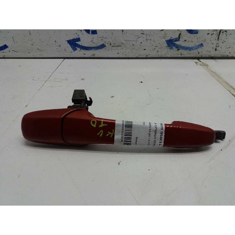 Recambio de maneta exterior trasera derecha para mazda 3 berlina (bk) 1.6 crdt active referencia OEM IAM  ROJA 