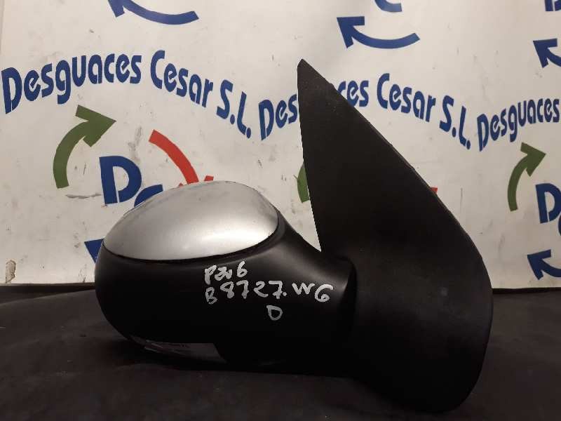Recambio de retrovisor derecho para peugeot 206 berlina xt referencia OEM IAM 8154JC ELECTRICO PLATA Recambio de retrovisor derecho para peugeot 206 berlina xt referencia OEM IAM 8154JC ELECTRICO PLATA