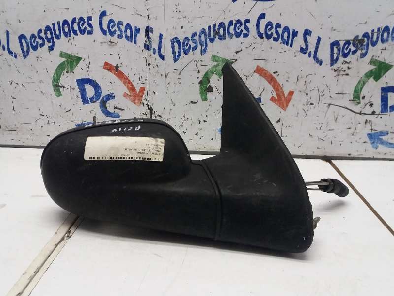 Recambio de retrovisor derecho para renault clio i fase i+ii (b/c57) referencia OEM IAM  MANUAL NEGRO