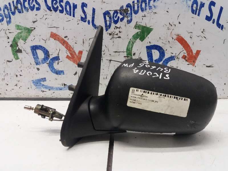 Recambio de retrovisor izquierdo para skoda felicia berlina ( 791) blue sky referencia OEM IAM  NEGRO  Recambio de retrovisor izquierdo para skoda felicia berlina ( 791) blue sky referencia OEM IAM  NEGRO