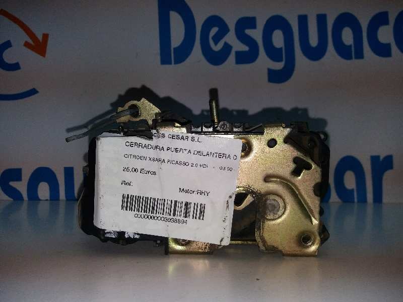 Recambio de cerradura puerta delantera derecha para citroën xsara picasso 2.0 hdi referencia OEM IAM   