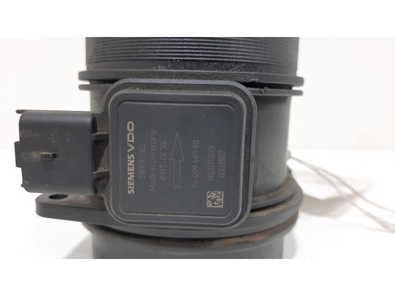 Recambio de caudalimetro para peugeot 407 st confort referencia OEM IAM 5WK97002 9645948980 
