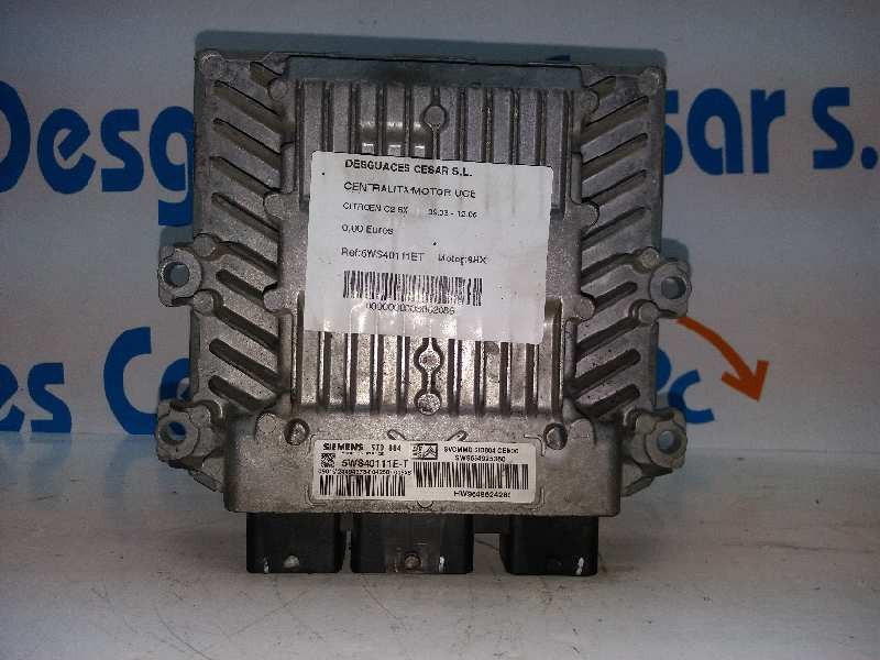 Recambio de centralita motor uce para citroën c2 sx referencia OEM IAM 5WS40111ET SW9648624280 1938WY Recambio de centralita motor uce para citroën c2 sx referencia OEM IAM 5WS40111ET SW9648624280 1938WY
