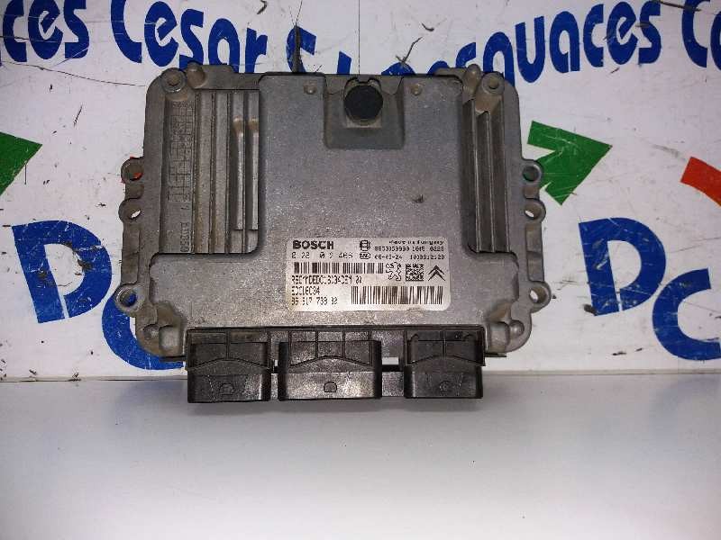 Recambio de centralita motor uce para citroën xsara picasso hdi 110 fap sx top referencia OEM IAM   
