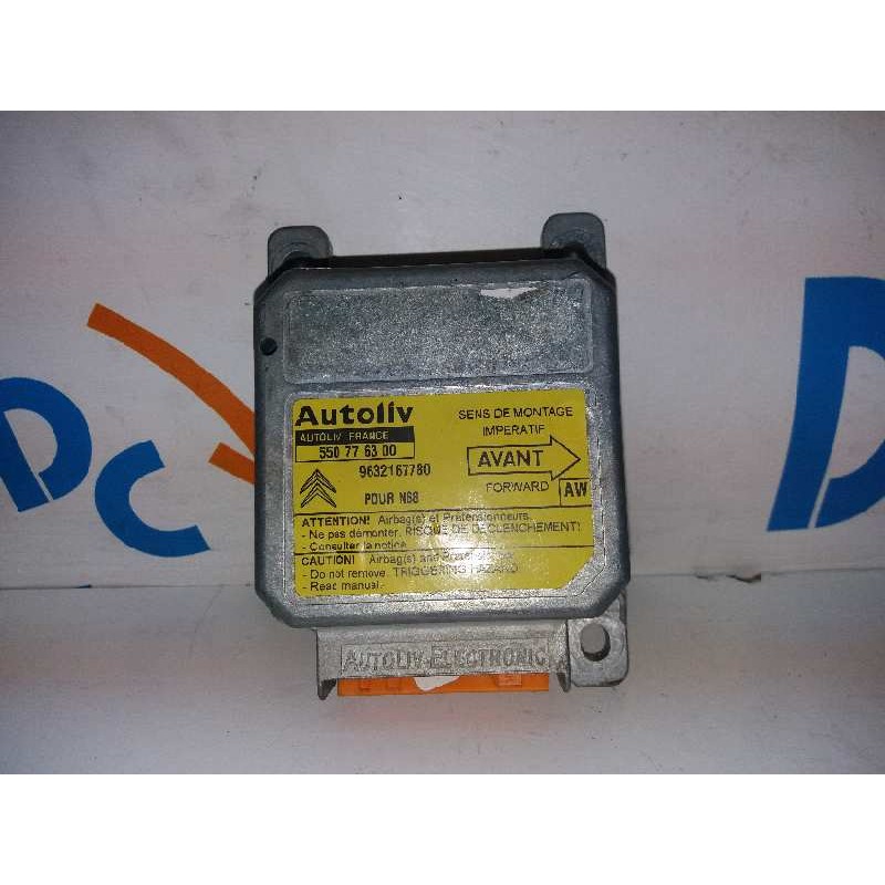 Recambio de centralita airbag para citroën xsara picasso 1.6 básico referencia OEM IAM 550776300 9632167780 